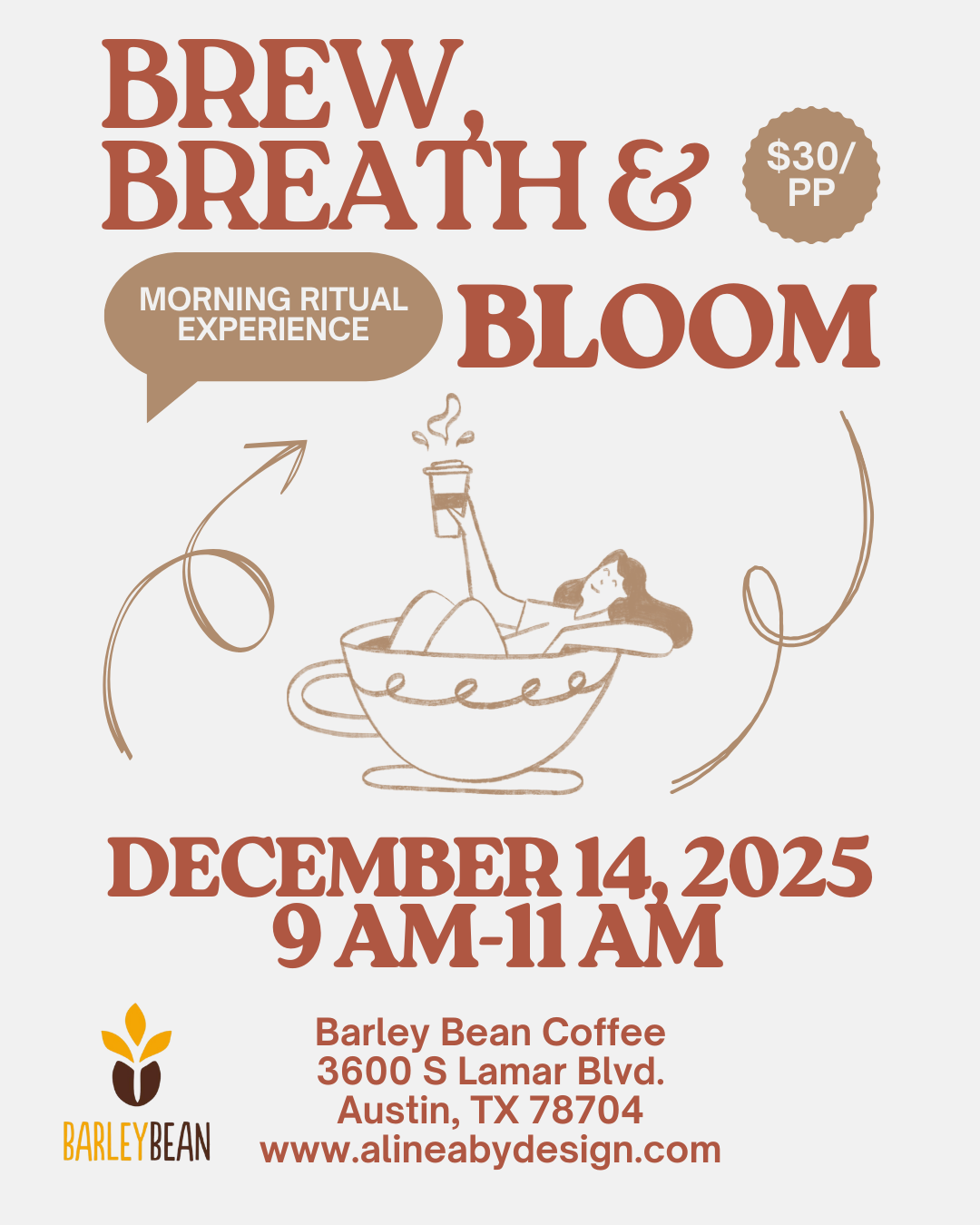 Brew, Breathe & Bloom