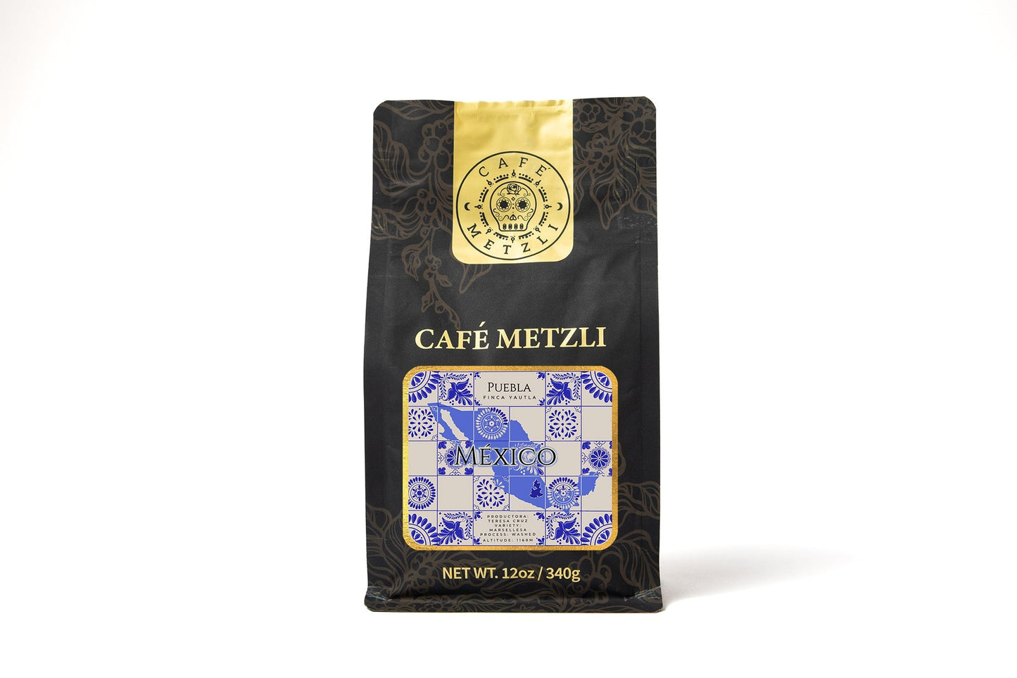 Café Metzli - Finca Yautla - Puebla, México (Medium Roast) 12oz